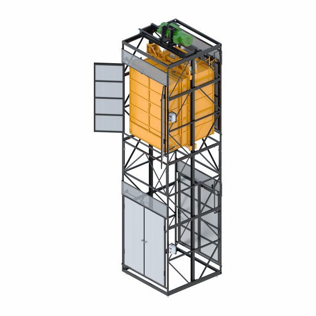 lift odilak-2000 Model 3D .c4d .max .obj .3ds .fbx .stl .blend