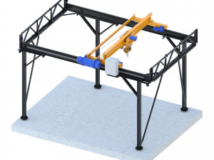 elevator npp korad-3000 3D Model