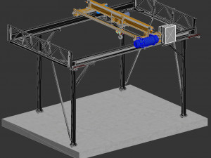 elevator npp korad-3000 Modello 3D