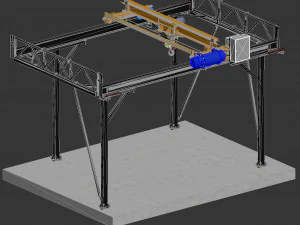 elevator npp korad-3000 3D Model
