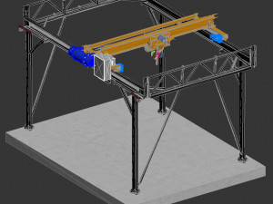 elevator npp korad-3000 Modello 3D
