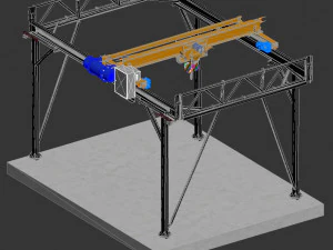 elevator npp korad-3000 3D Model