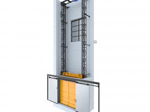 elevator module-1000 3Dモデル