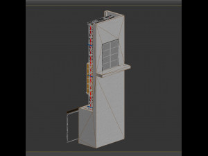 elevator module-1000 3Dモデル