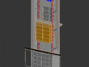 elevator module-1000 3Dモデル