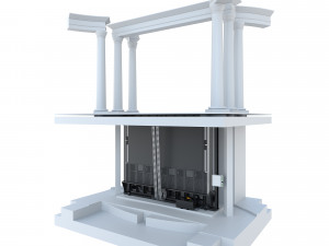 megastroy elevator Modèle 3D
