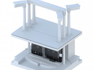 megastroy elevator 3D Model