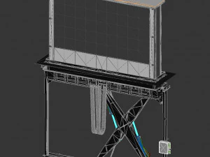 megastroy elevator 3D Model