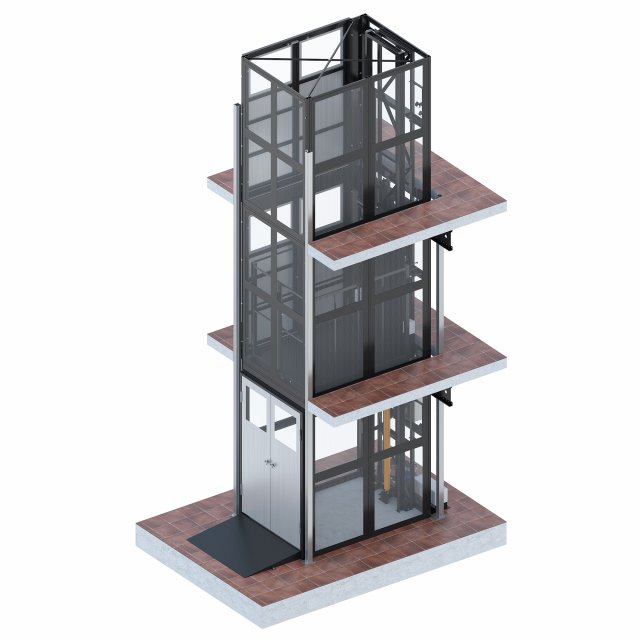 lift kb-500 3D 모델 .c4d .max .obj .3ds .fbx .stl .blend 