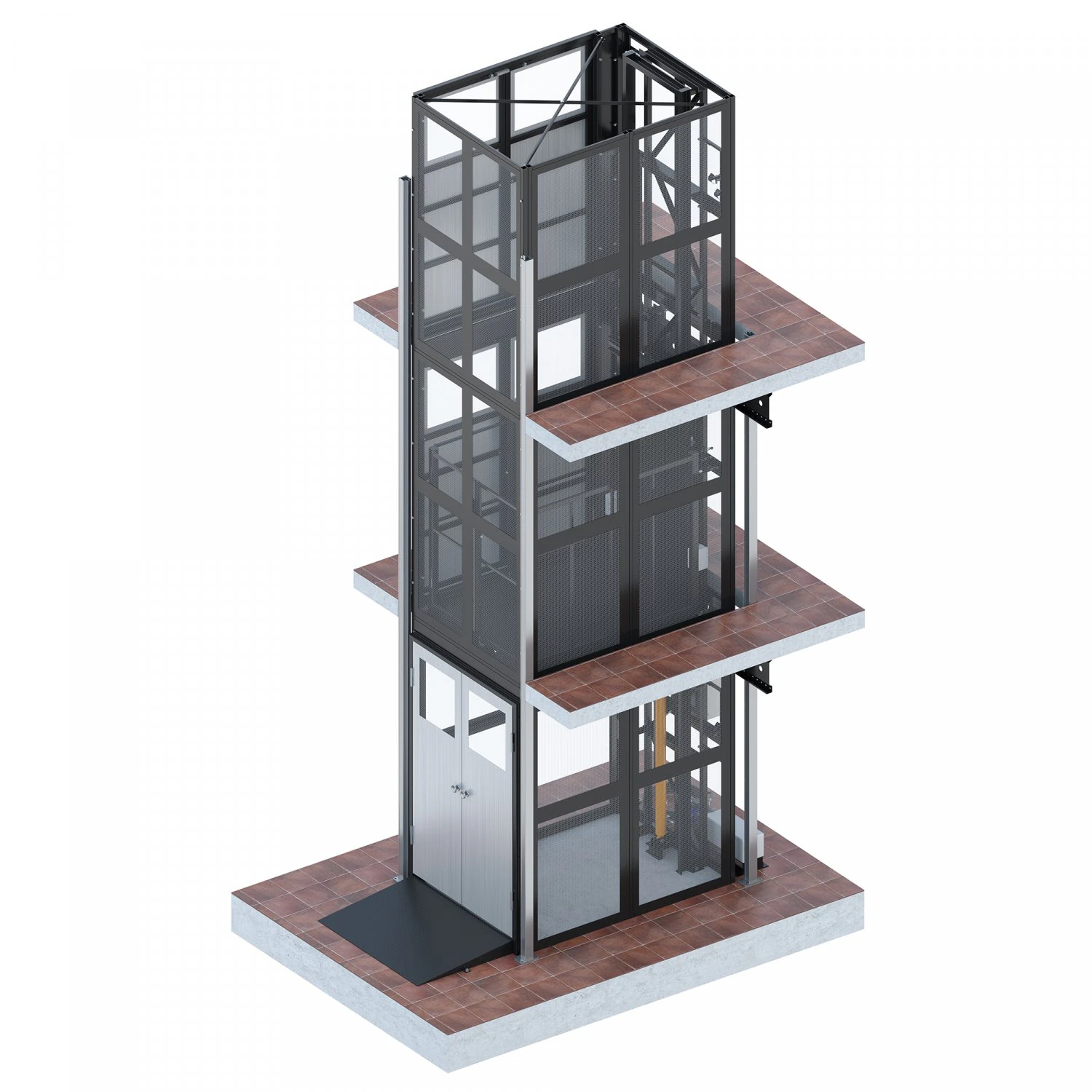 lift kb-500 3D Model .c4d .max .obj .3ds .fbx .stl .blend