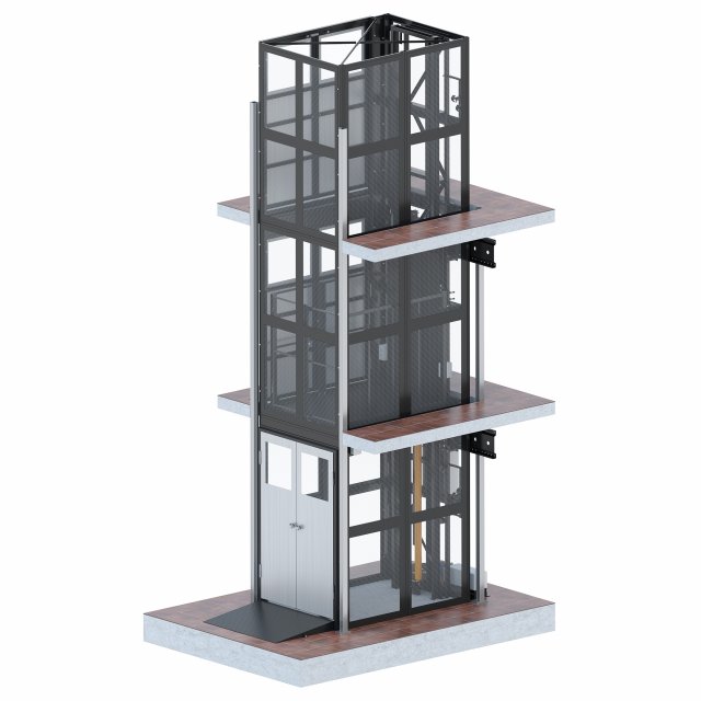 lift kb-500 Modèle 3D .c4d .max .obj .3ds .fbx .stl .blend 