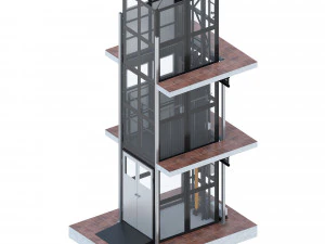 lift kb-500 3D Model