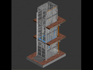 lift kb-500 Modèle 3D