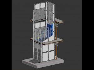 lift kb-500 3D Model