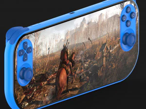 duo playstation - concetto Modello 3D