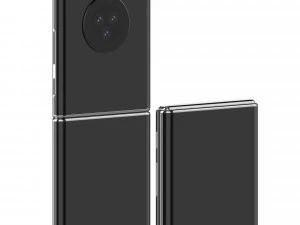 telefon z klapką Model 3D