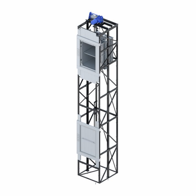 lift ip zhmuro kp-100 Modelo 3D .c4d .max .obj .3ds .fbx .stl .blend 