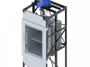 lift ip zhmuro kp-100 Modelo 3D