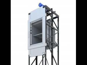lift ip zhmuro kp-100 Modelo 3D