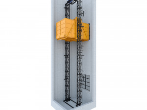lift granite - stroy Modello 3D