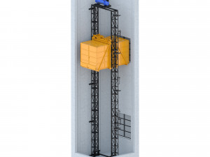 lift granite - stroy Modello 3D