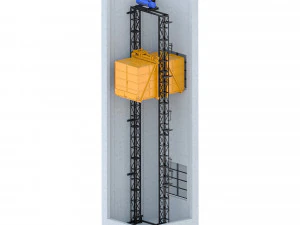 lift granite - stroy 3D Model