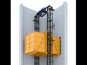 lift granite - stroy 3D Model