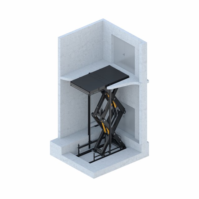 lift interbalt 5000kg 3Dモデル .c4d .max .obj .3ds .fbx .stl .blend