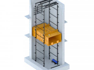 리프트 제니스 4000kg 3D 모델