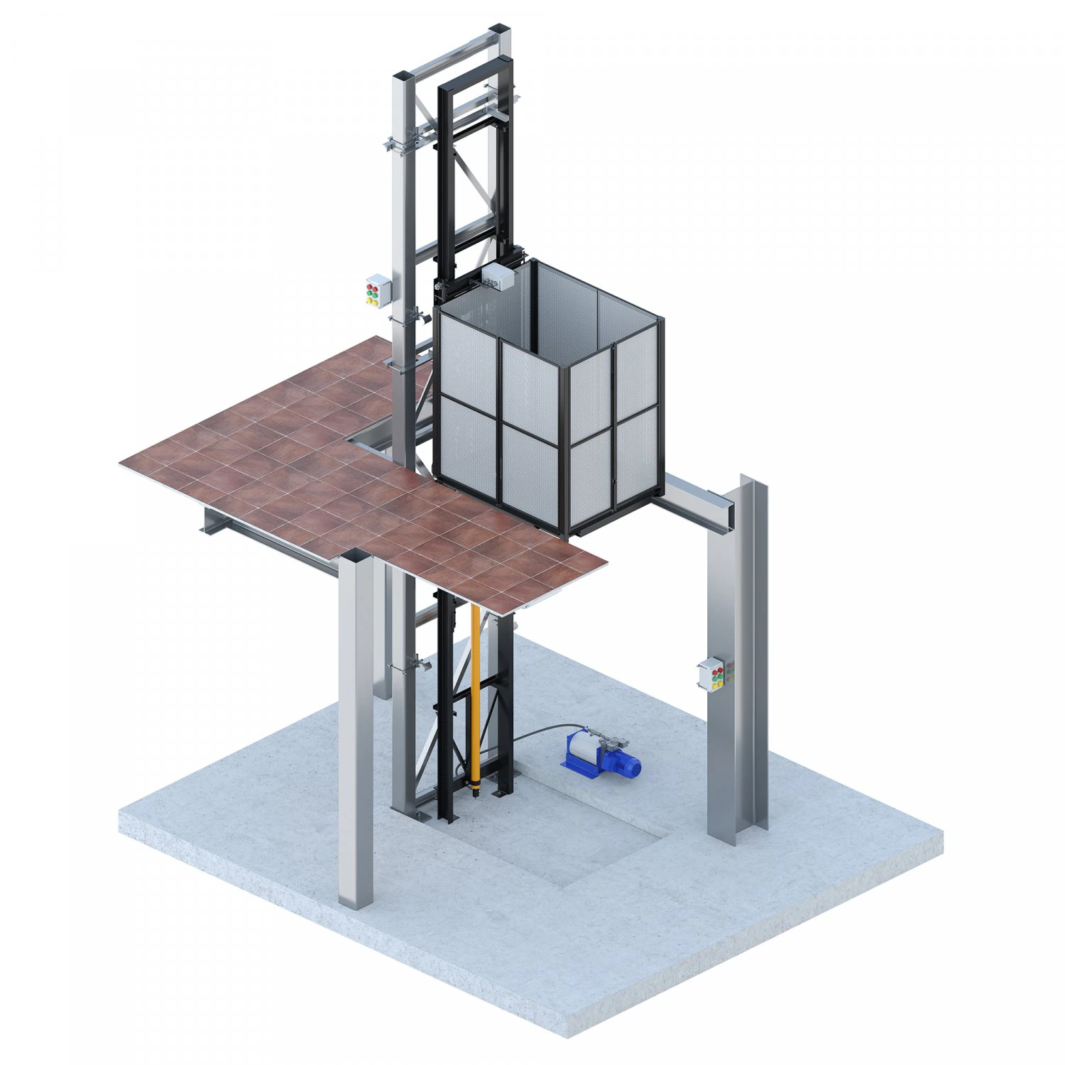 lift alabuga-fiber t31 v2 3D Model .c4d .max .obj .3ds .fbx .stl .blend 