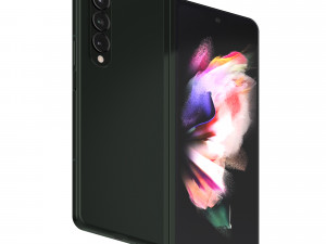 samsung galaxy z fold 3 Modelo 3D
