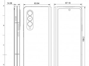 samsung galaxy z fold 3 Modelo 3D