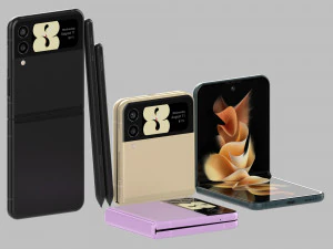 삼성 갤럭시 Z 플립 3 3D 모델