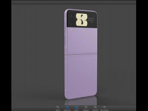 삼성 갤럭시 Z 플립 3 3D 모델