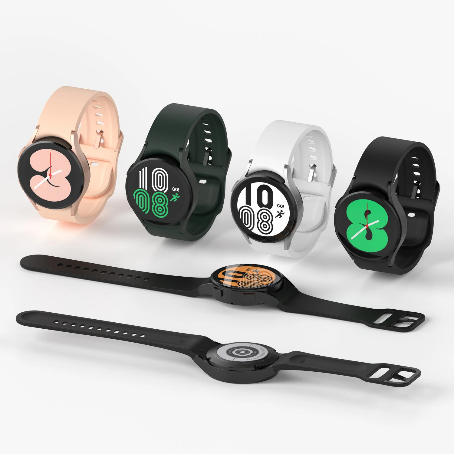 Samsung Galaxy Watch 4 3D Model .c4d .max .obj .3ds .fbx .stl .blend 