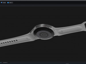 Samsung Galaxy Watch 4 3D 모델