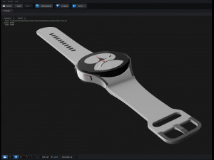 Samsung Galaxy Watch 4 3D 모델