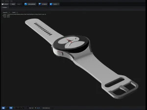Samsung Galaxy Watch 4 3D Model
