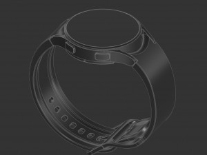 Samsung Galaxy Watch 4 3D 모델