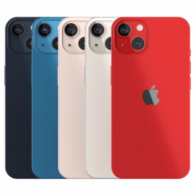 IPhone 13 Modelo 3D .c4d .max .obj .3ds .fbx .stl .blend 