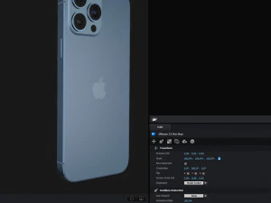 iPhone 13 Pro max 3D Modell