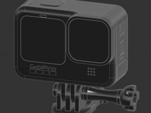 gopro hero 10 Modelo 3D
