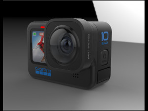 gopro hero 10 Modelo 3D