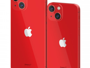 IPhone 13 and IPhone 13 Pro and IPhone 13 Mini and IPhone 13 Pro Max Model 3D