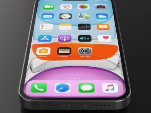 IPhone 13 and IPhone 13 Pro and IPhone 13 Mini and IPhone 13 Pro Max 3D Model