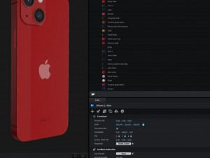 IPhone 13 and IPhone 13 Pro and IPhone 13 Mini and IPhone 13 Pro Max Model 3D