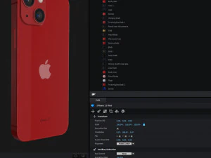 IPhone 13 and IPhone 13 Pro and IPhone 13 Mini and IPhone 13 Pro Max 3D Model