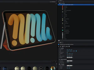 ipad mini 6 3D Model