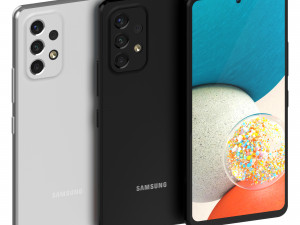 samsung galaxy a53 3Dモデル