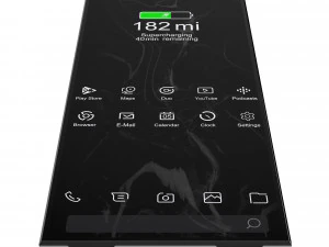 tel&eacute;fono tesla Modelo 3D